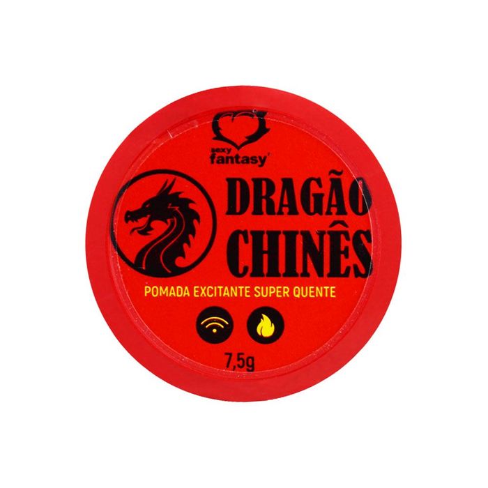 DRAGÃO CHINÊS POMADA EXCITANTE - SUPER QUENTE - 7,5G