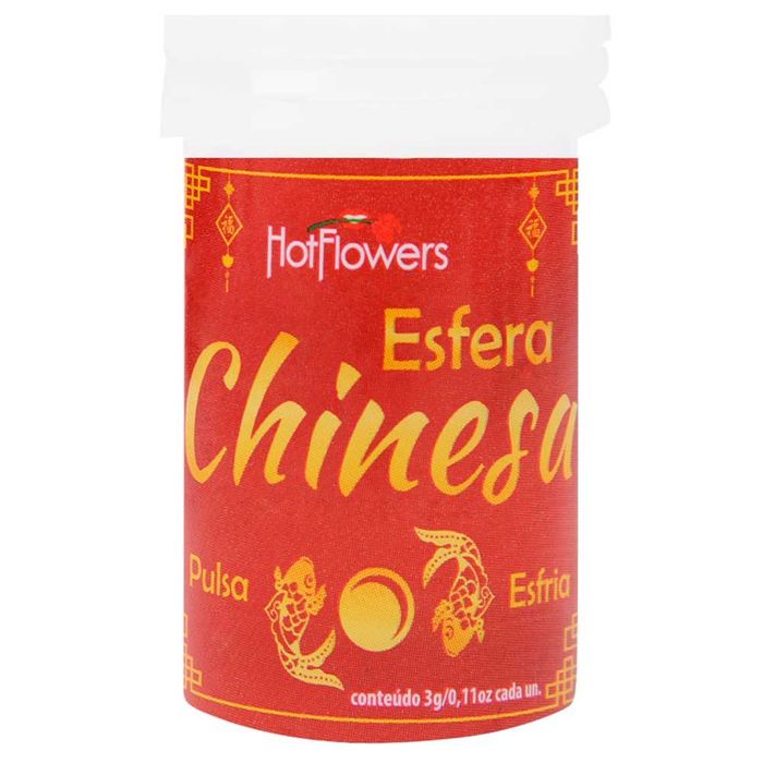 ESFERA CHINESA HOT BALL - 2 UNIDADES 