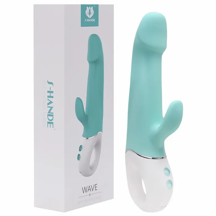 WAVE - VIBRADOR PONTO G E CLITÓRIS 9 VARIAÇÕES RESISTENTE À ÁGUA 