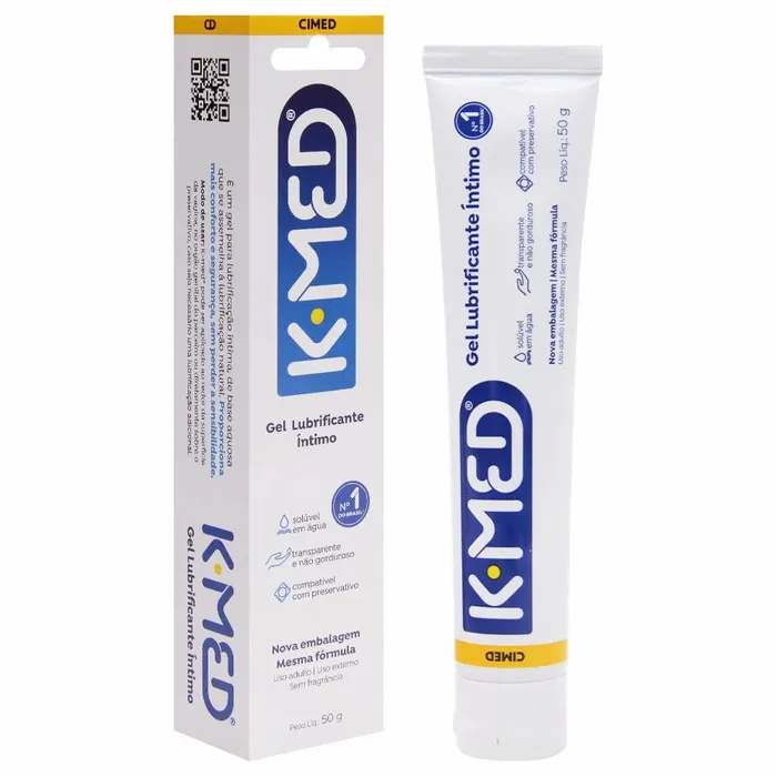  LUBRIFICANTE ÍNTIMO EM GEL K-MED - 50G