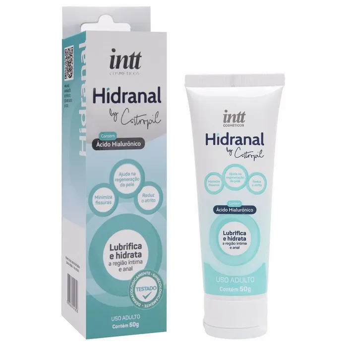 HIDRANAL LUBRIFICANTE ANAL COM ÁCIDO HIALURÔNICO 50G BY CASTROPIL INTT