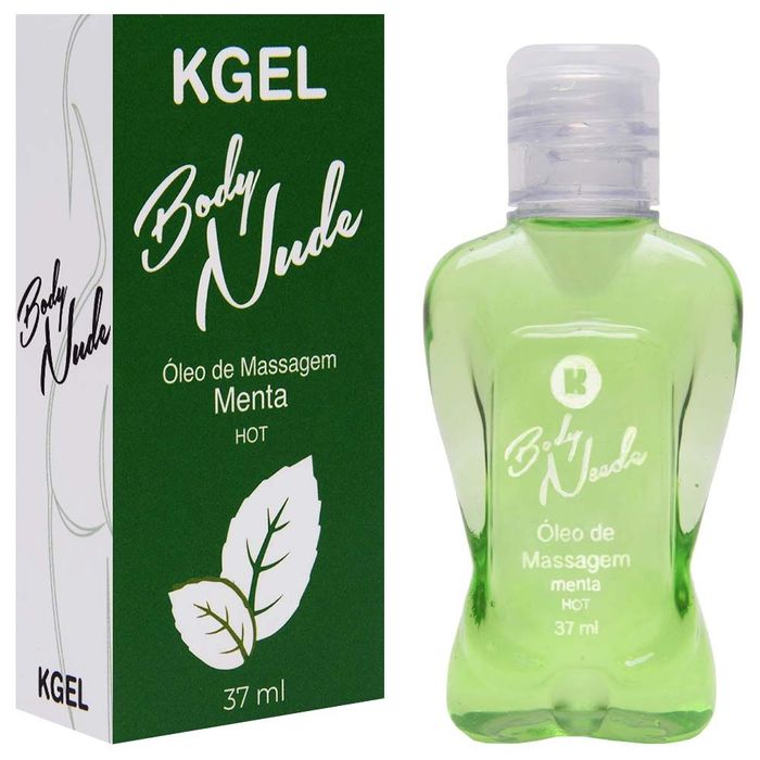 GEL COMESTÍVEL HOT - MENTA - BODY NUDE 37 ML