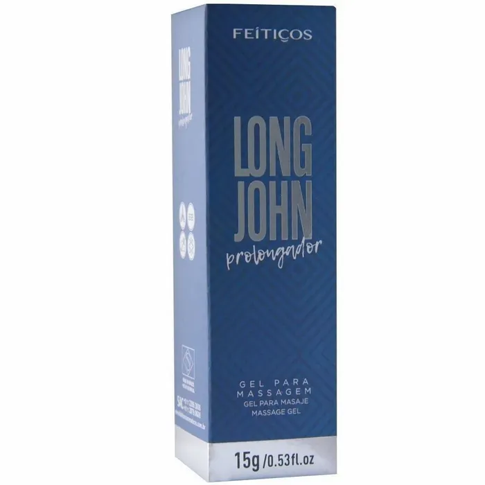  PROLONGADOR DE EREÇÃO LONG JOHN FEITIÇOS - 15G