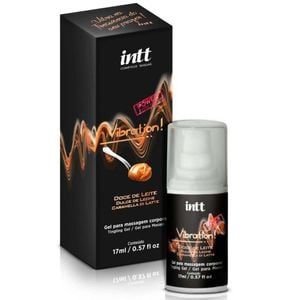 VIBRATION GEL EXCITANTE QUE VIBRA SABOR DOCE DE LEITE 17ML INTT