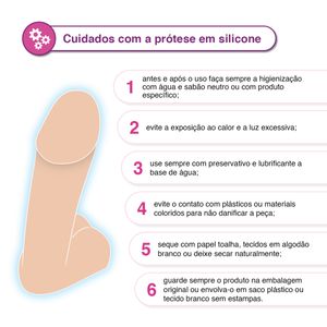 Cinta Peniana Couro Prótese Pênis Realística 14x3,6cm
