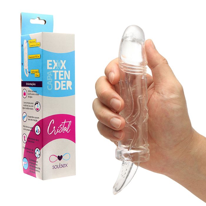 Capa Peniana Cristal Transparente