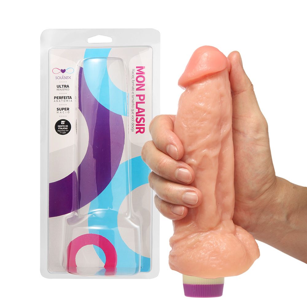 Pênis Vibrador 20 x 4 cm