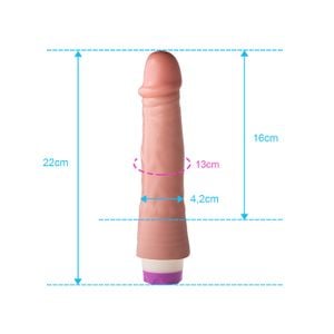 Pênis Vibrador 20 x 4,2 cm