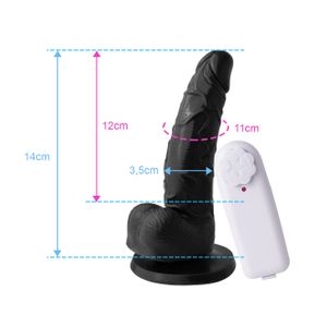 Pênis com Vibrador e Ventosa 14 x 3,5 cm