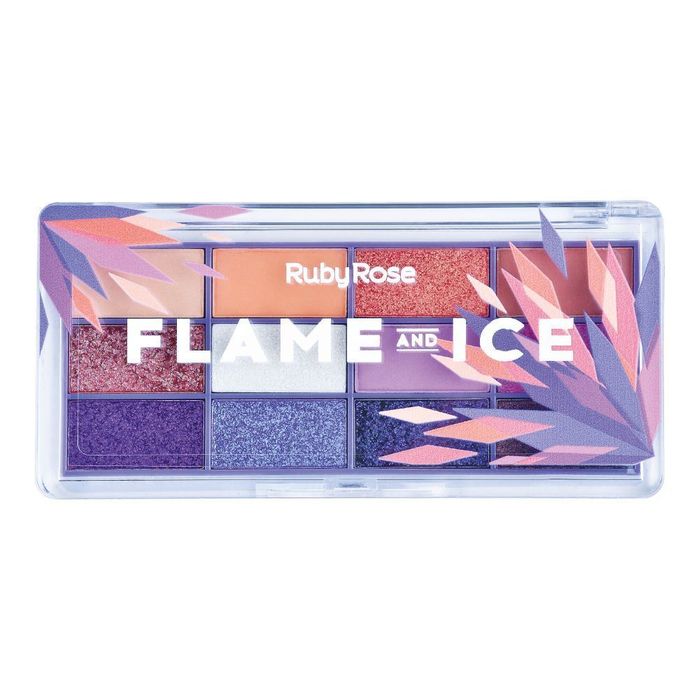 Paleta De Sombras Flame And Ice - Hb1061 - Rubyrose