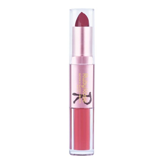 BATOM DUO MATTE - HB8606366 - 366 - RUBYROSE