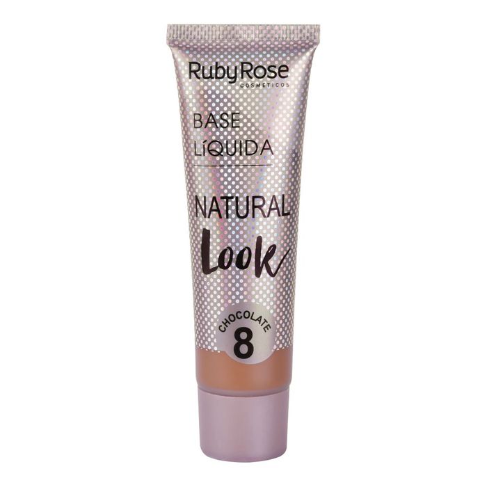 Base Liquida Natural Look - Hb8051 - Chocolate 8 - Rubyrose