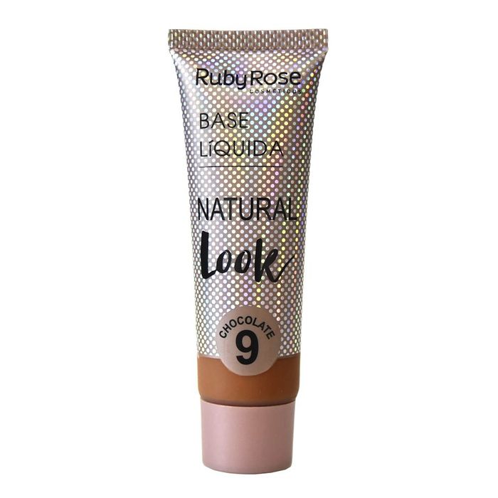 Base Liquida Natural Look - Hb8051 - Chocolate 9 - Rubyrose