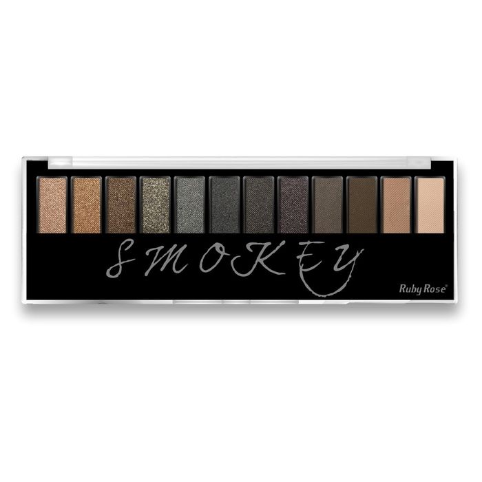 Paleta De Sombras Smokey - Hb9910 - Rubyrose