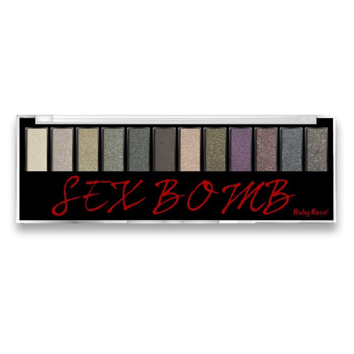 Paleta De Sombras Sex Bomb - Hb9912 - Rubyrose