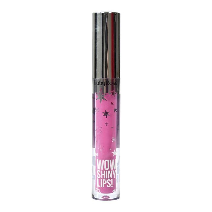Gloss Labial Wow Shiny Lips Pink 45 - Ruby Rose