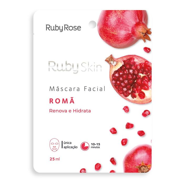 Mascara Facial De Tecido Roma Skin - Hb700 - Rubyrose