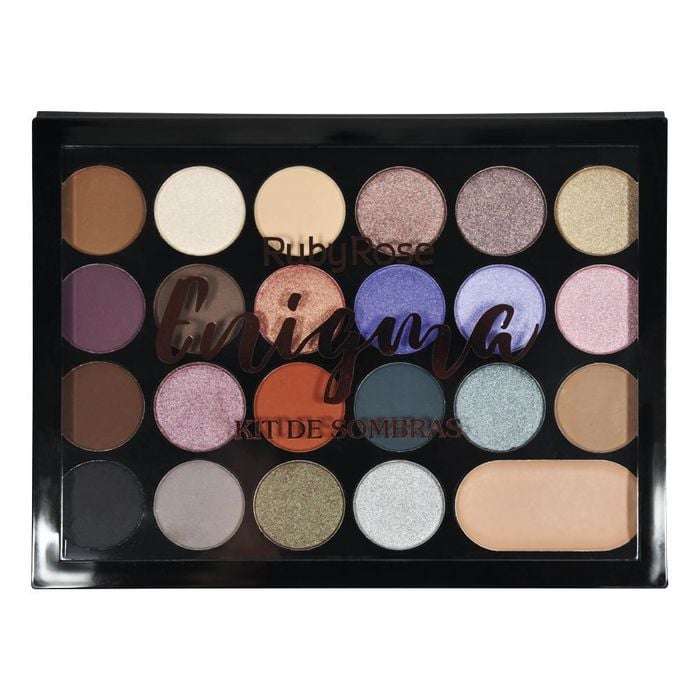 PALETA DE SOMBRAS ENIGMA - HB1008 -  - RUBYROSE