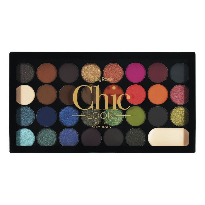 PALETA DE SOMBRAS CHIC LOOK - HB1041 -  - RUBYROSE