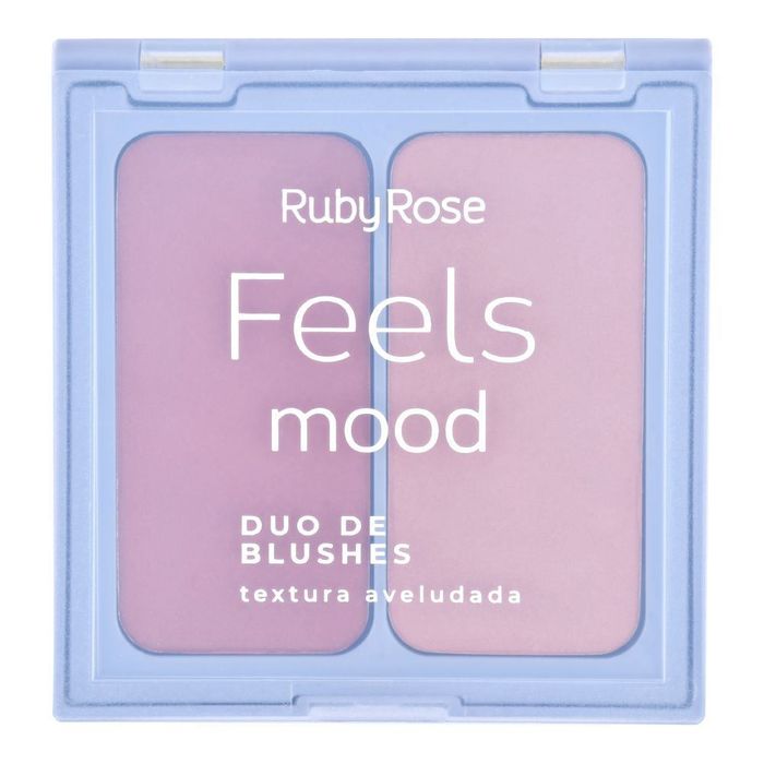 Duo Blush Feels Mood - Hb870 - Rose Rust + New Peach - Rubyrose