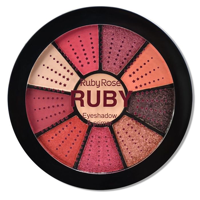 Mini Paleta De Sombras - Hb9986 - Ruby - Rubyrose