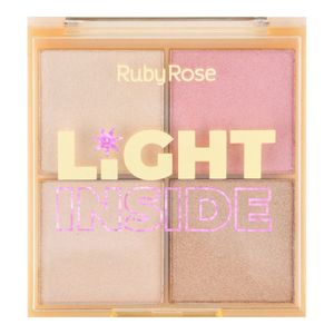 Paleta De Iluminador Glow Ligth Inside Hb75231 - Ruby Rose