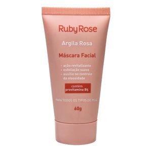 Mascara Facial Argila Rosa - Hb404 - Rubyrose