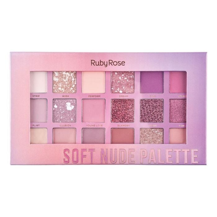PALETA SOFT NUDE FEELS HB1045 RUBYROSE