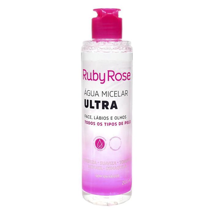 AGUA MICELAR ULTRA 200ML - HB304 - RUBYROSE