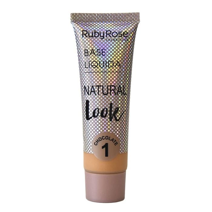 BASE LIQUIDA NATURAL LOOK - HB8051CH1 - CHOCOLATE 1 - RUBYROSE