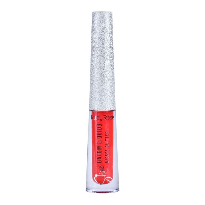 BATOM LIQUIDO SHINE KISSES GLITTER - HB8223358 - 358 - RUBYROSE