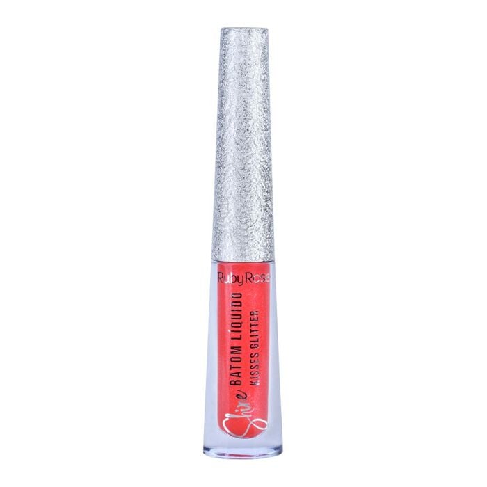 BATOM LIQUIDO SHINE KISSES GLITTER - HB8223365 - 365 - RUBYROSE