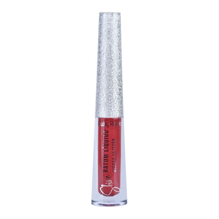 BATOM LIQUIDO SHINE KISSES GLITTER - HB8223366 - 366 - RUBYROSE