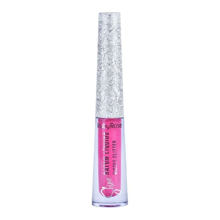 BATOM LIQUIDO SHINE KISSES GLITTER - HB8223357 - 357 - RUBYROSE