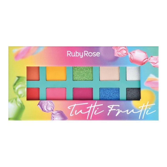PALETA DE SOMBRAS ESSENCIA TUTTI FRUTTI - HB1053 -  - RUBYROSE