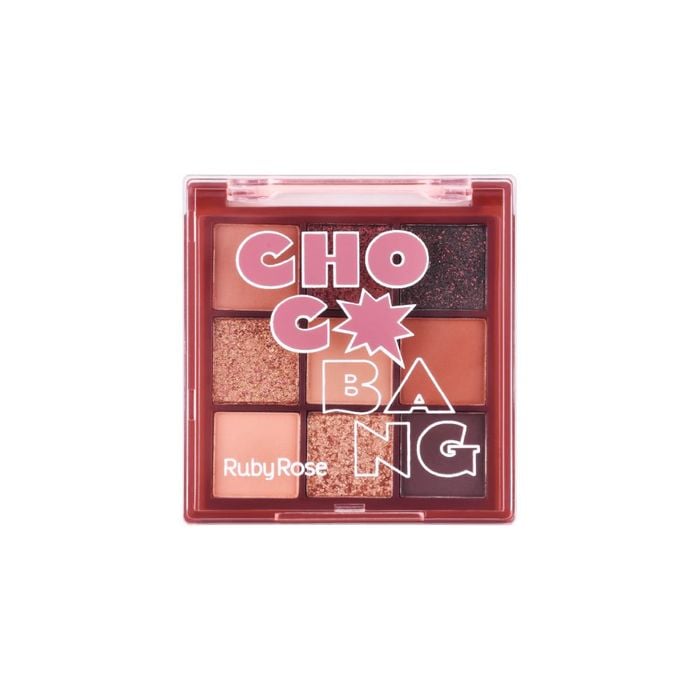 PALETA DE SOMBRAS HB10763 CHOCOBANG RUBYROSE
