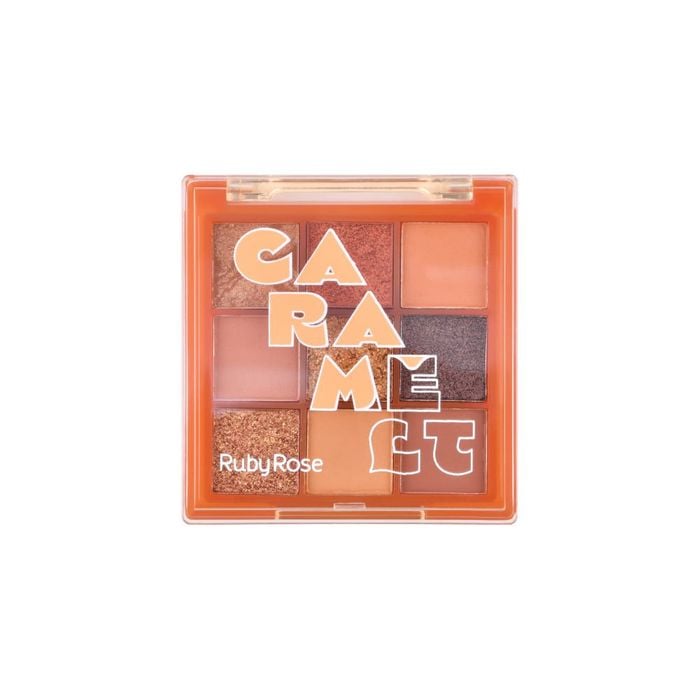 PALETA DE SOMBRAS HB10762 CARAMELT RUBYROSE