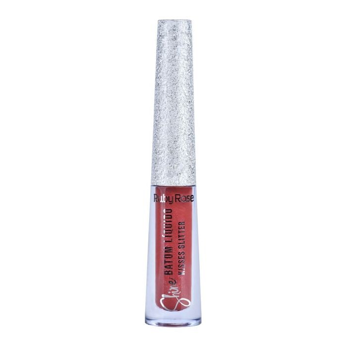 BATOM LIQUIDO SHINE KISSES GLITTER - HB8223362 - 362 - RUBYROSE