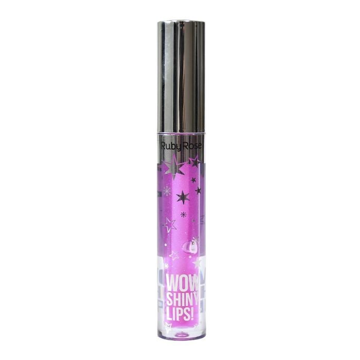GLOSS LABIAL WOW SHINY LIPS - HB821850 - TRANSPARENTE 50 - RUBYROSE