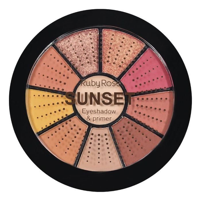 MINI PALETA DE SOMBRAS - HB99863 - SUNSET - RUBYROSE