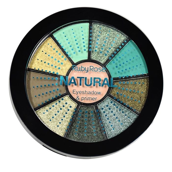 MINI PALETA DE SOMBRAS - HB99864 - NATURAL - RUBYROSE