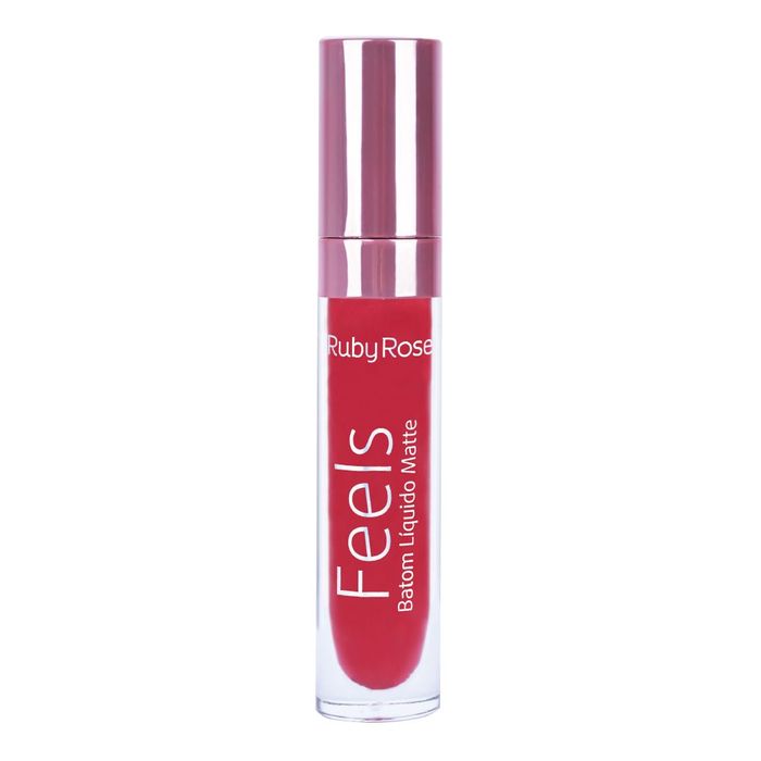 BATOM LIQUIDO MATTE FEELS - HB8226374 - 374 - RUBYROSE