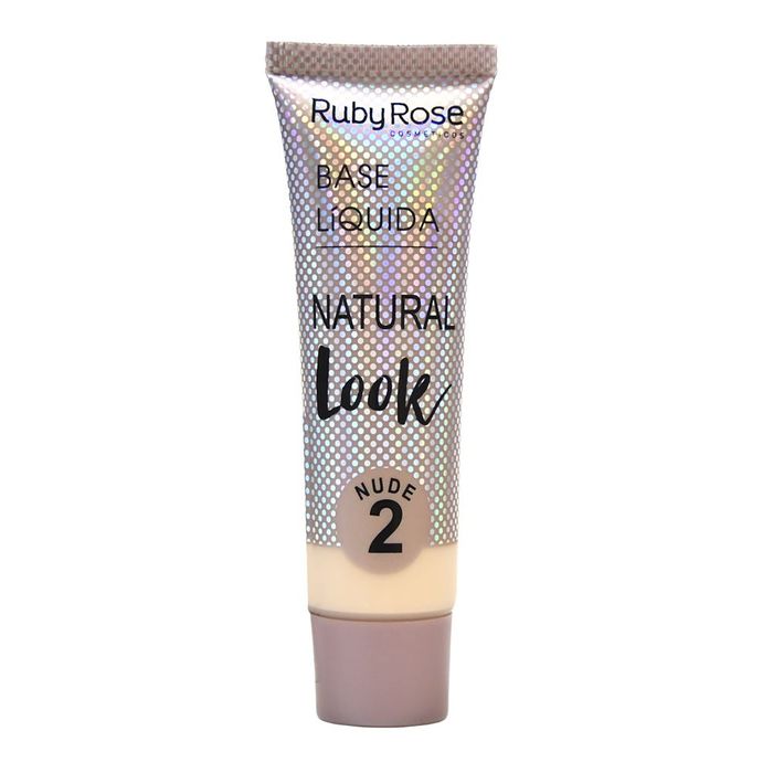 Base Liquida Natural Look - Hb8051 - Nude 2 - Rubyrose