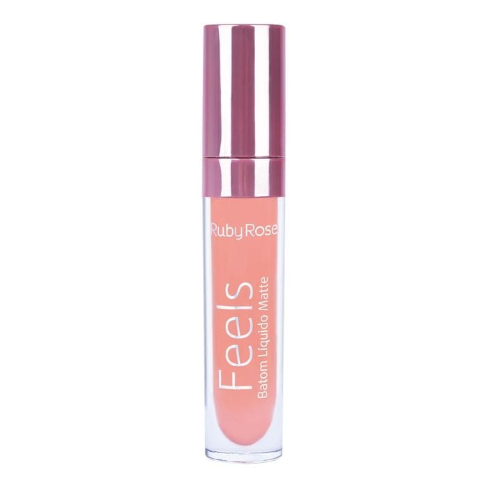 BATOM LIQUIDO MATTE FEELS - HB8226373 - 373 - RUBYROSE