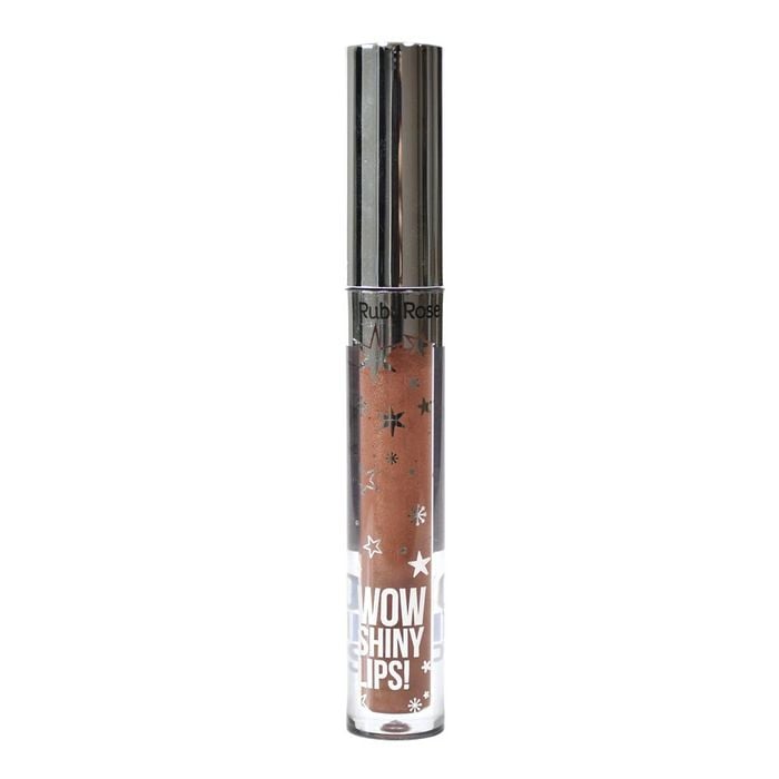 GLOSS LABIAL WOW SHINY LIPS - HB821853 - NUDE 53 - RUBYROSE