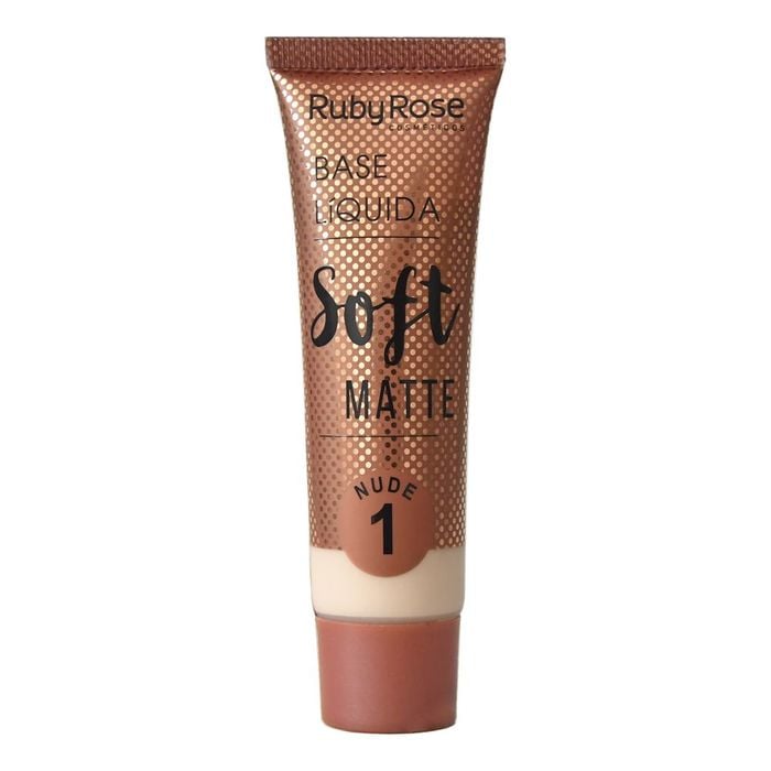BASE LIQUIDA SOFT MATTE - HB8050N1 - NUDE 1 - RUBYROSE