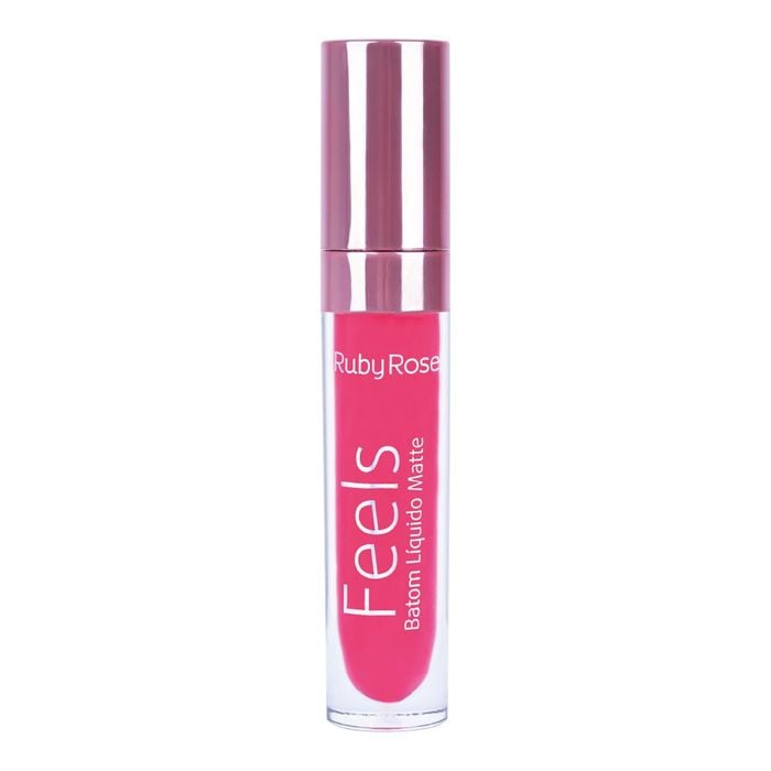 BATOM LIQUIDO MATTE FEELS - HB8226375 - 375 - RUBYROSE