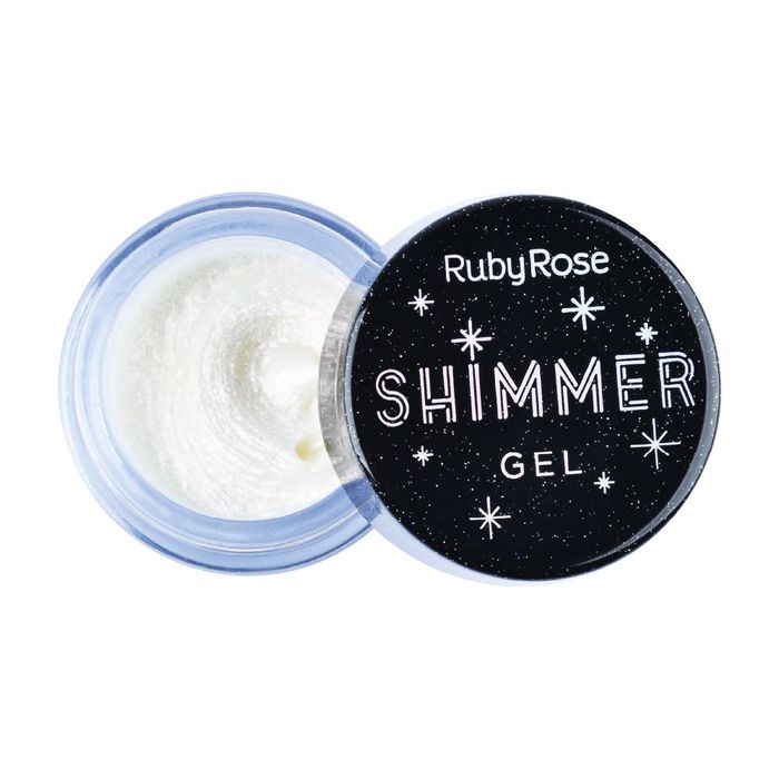 Shimmer Gel Shine - Hb8404 - Prata Holografico - Rubyrose