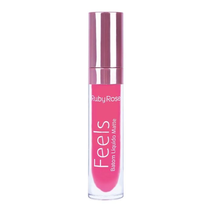 BATOM LIQUIDO MATTE FEELS - HB8226371 - 371 - RUBYROSE