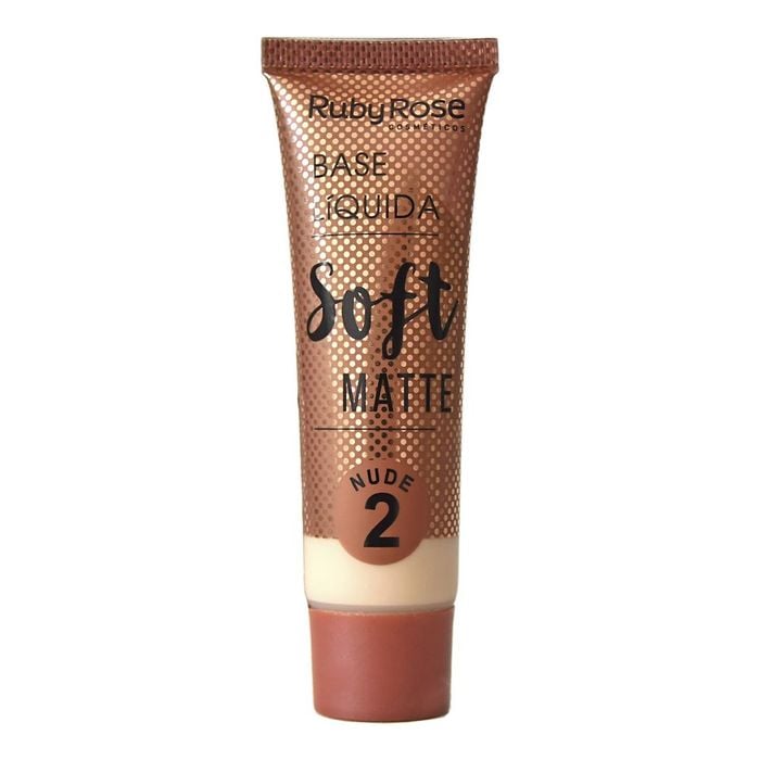 BASE LIQUIDA SOFT MATTE - HB8050N2 - NUDE 2 - RUBYROSE